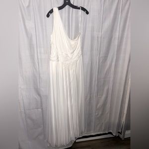 Ivory bridesmaid dress